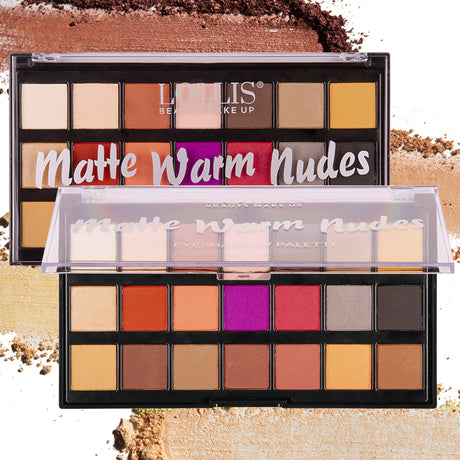 Matte Warm Nudes Eyeshadow Palette 21 Colors