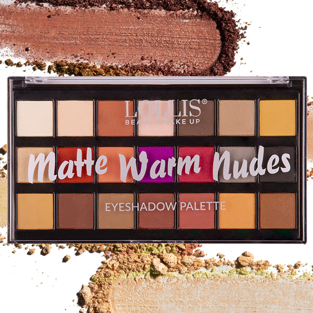 Matte Warm Nudes Eyeshadow Palette 21 Colors